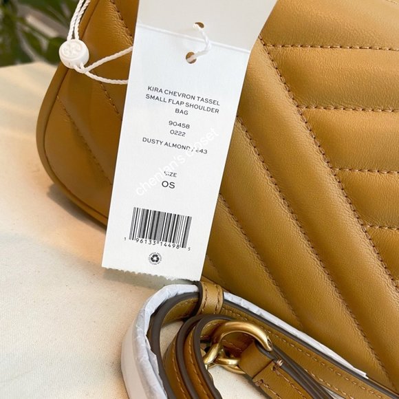 🎀NeW! Tory Burch Kira Small Tassel Flap Shoulder Bag - Picture 15 of 17